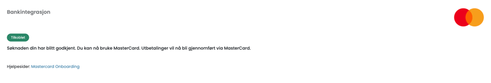 Mastercard integrasjon-1